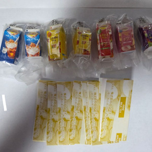 립톤 미니어처 일본 가챠 키링