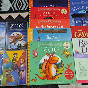 줄리아도널드슨 8종(로얄드달포함) DVD포함