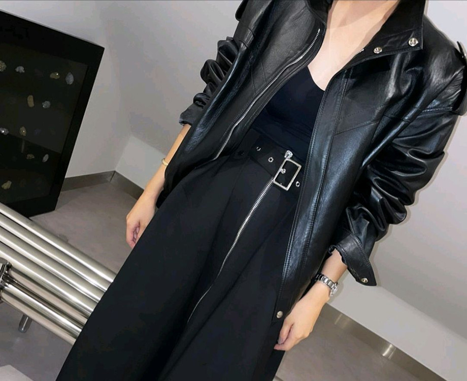 [리얼램스킨(양가죽) 레더쟈켓 ]--4