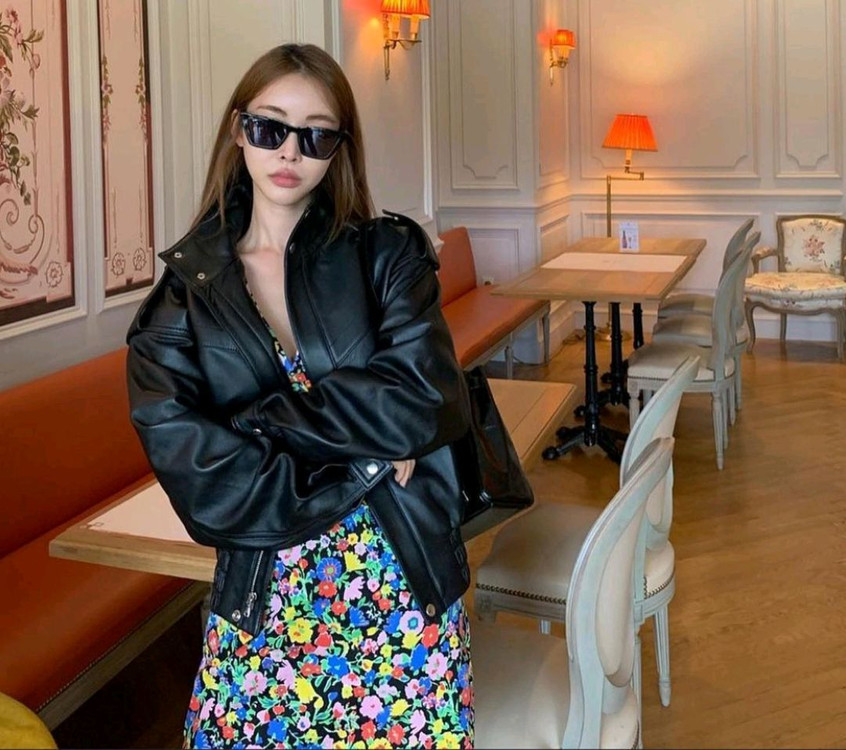 [리얼램스킨(양가죽) 레더쟈켓 ]--3