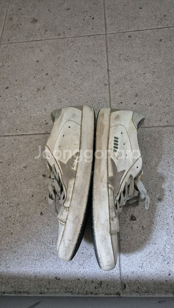 정품 265) 골든구스 슈퍼스타 실버탭--4