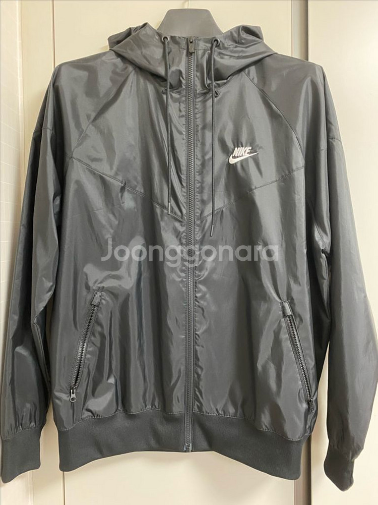 새상품) 나이키 바람막이100 블랙--1