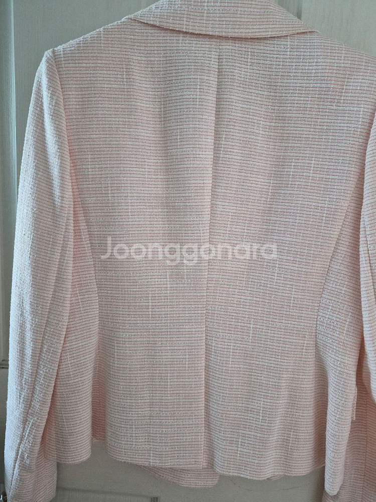 케네스레이디 트위드 치마,자켓 세트--9