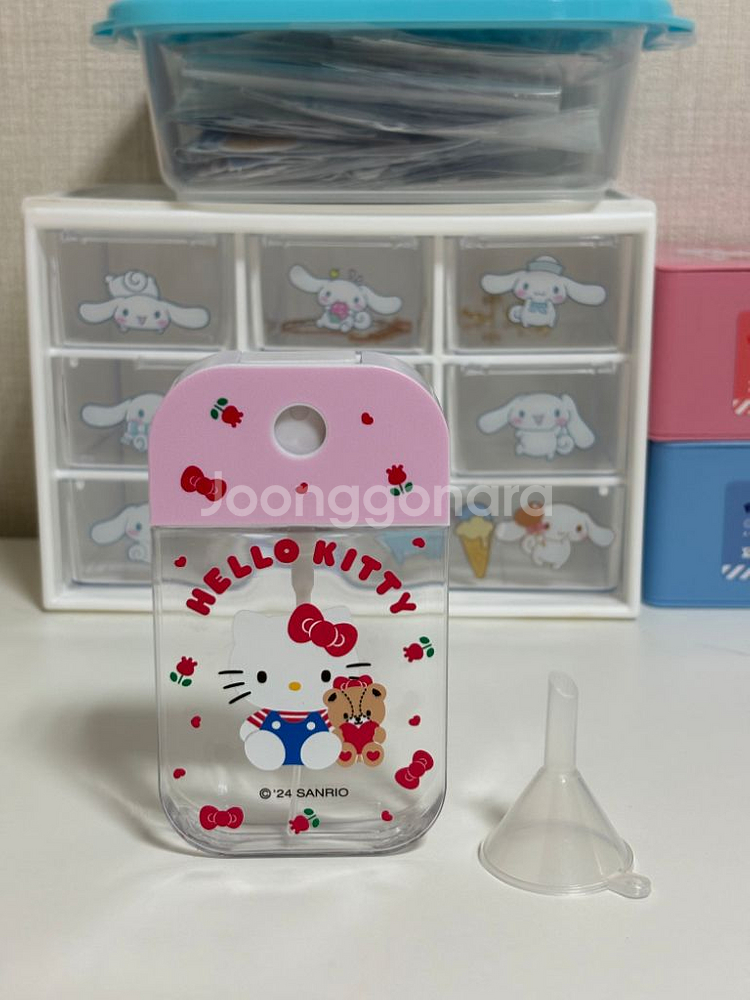 산리오 헬로키티 스프레이 공병 [새상품 정품]--0