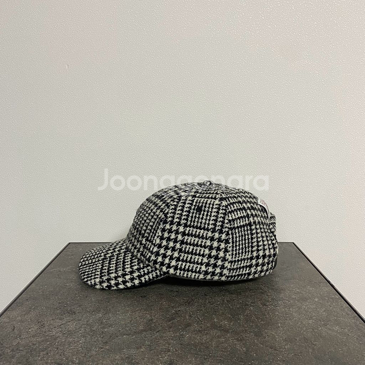 슈프림 하운드투스 그레이 클래식 로고 볼캡 모자--1