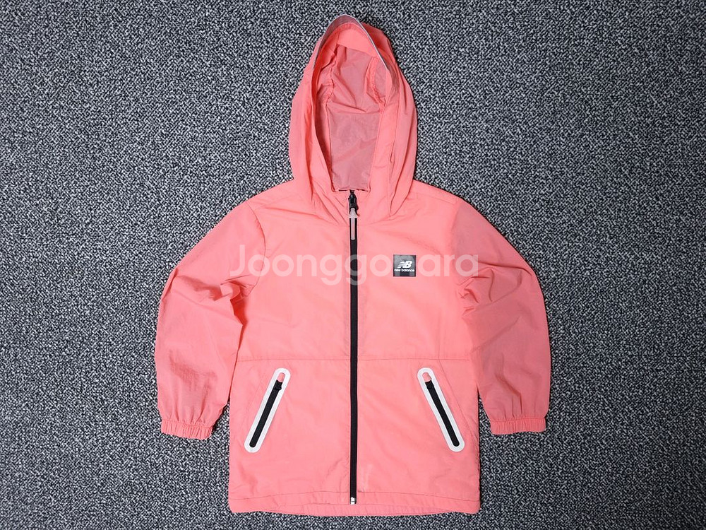 [무료배송][120]뉴발란스 키즈 바람막이 후드집업--0