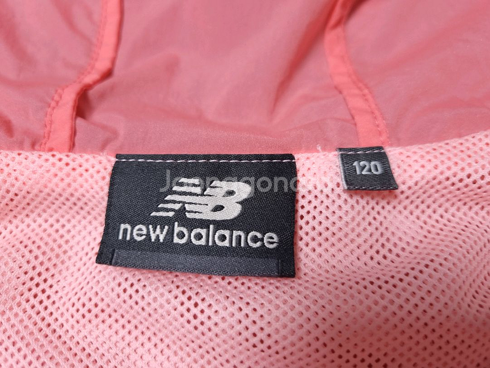 [무료배송][120]뉴발란스 키즈 바람막이 후드집업--4