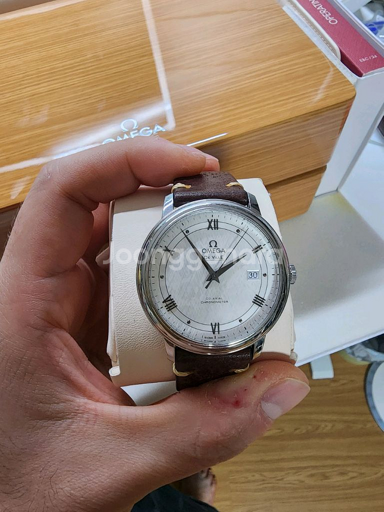 [할인, 급매, 최저가] 오메가 드빌 프레스티지 39--0