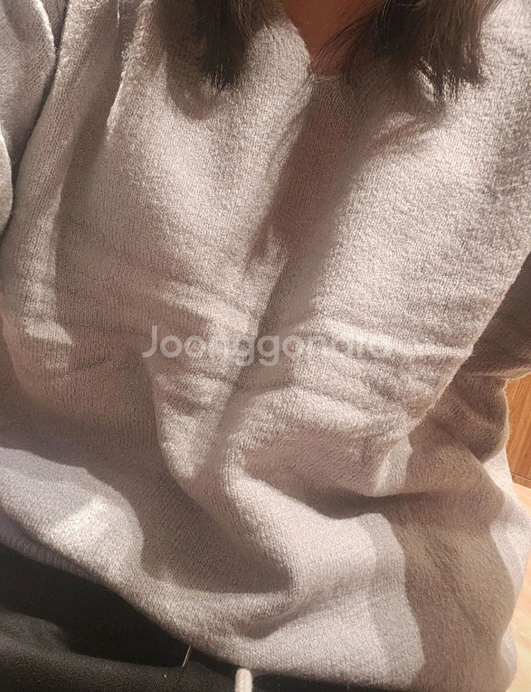 할인!)에이블리 칙스 소프트 터치 니트 회색--2