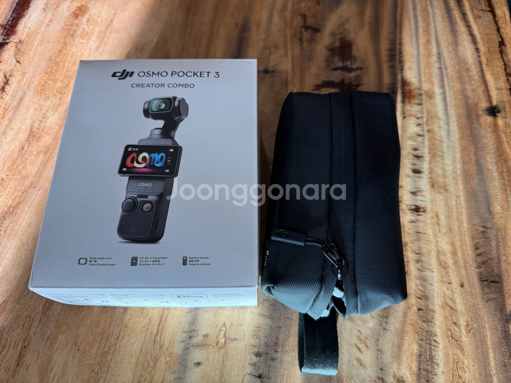 DJI 오즈모 포켓3 크리에이터 콤보 풀박스--0