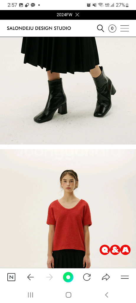 살롱드쥬 부츠(240)--0