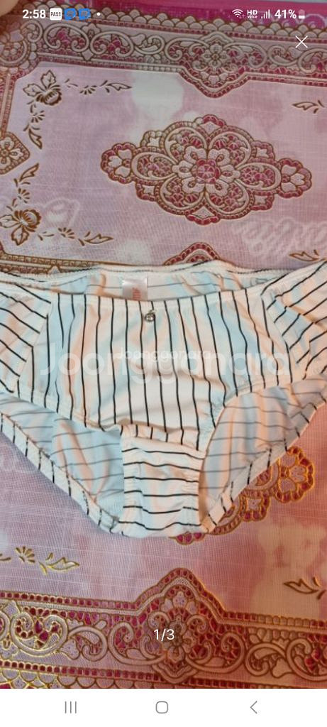 화이트 스프라이트 큐빅 스판 팬티 90S--2