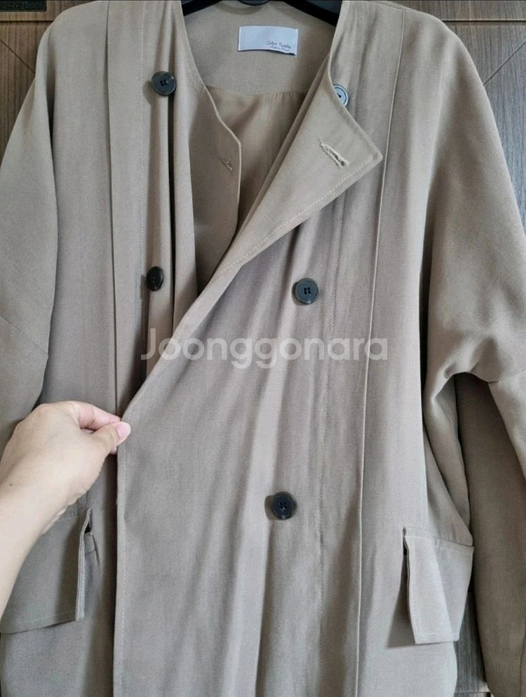여성 트렌치코트(55~77사이즈), 여성 바바리코트--1