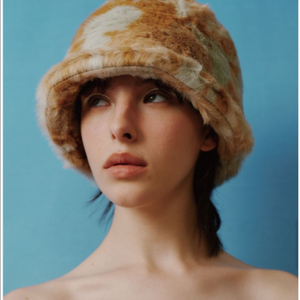 포에지담 퍼 버킷햇 모자 1번 착용