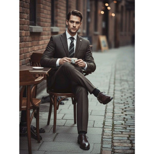 이태리 수입원단 최고급 슈트 . 사이즈 맞는분께.