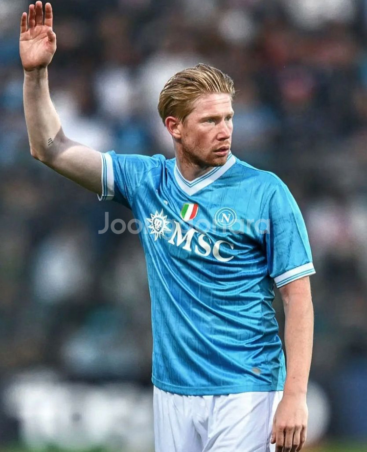 25 26 나폴리 홈 리그패치 더브라이너 유니폼 L--8