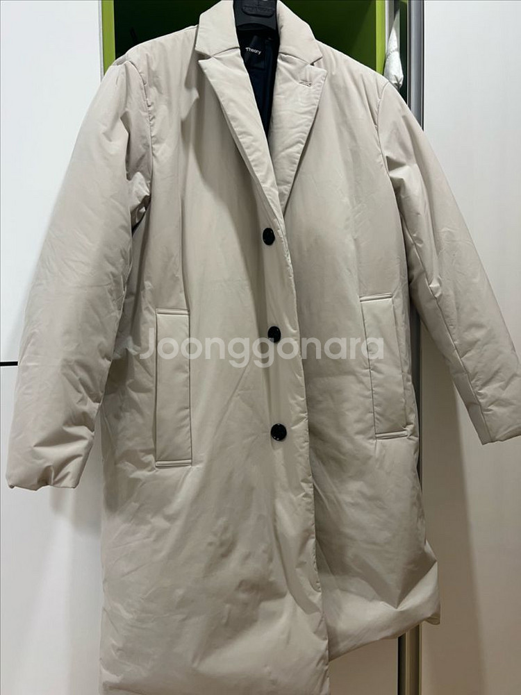 띠어리 롱패딩코트 (새상품급)--0