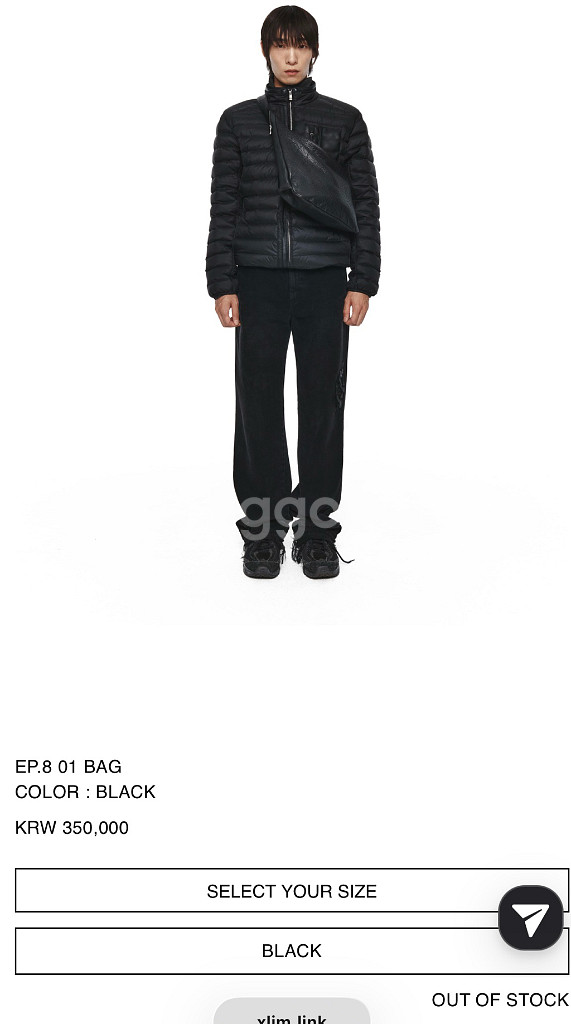 xlim ep.8 01 bag black--1