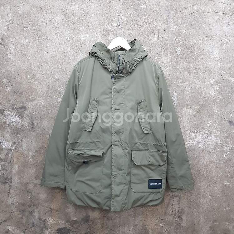 캘빈 클라인 구스 다운 하프 패딩 M 사이즈--0