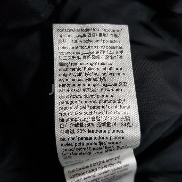 캘빈 클라인 구스 다운 하프 패딩 M 사이즈--4