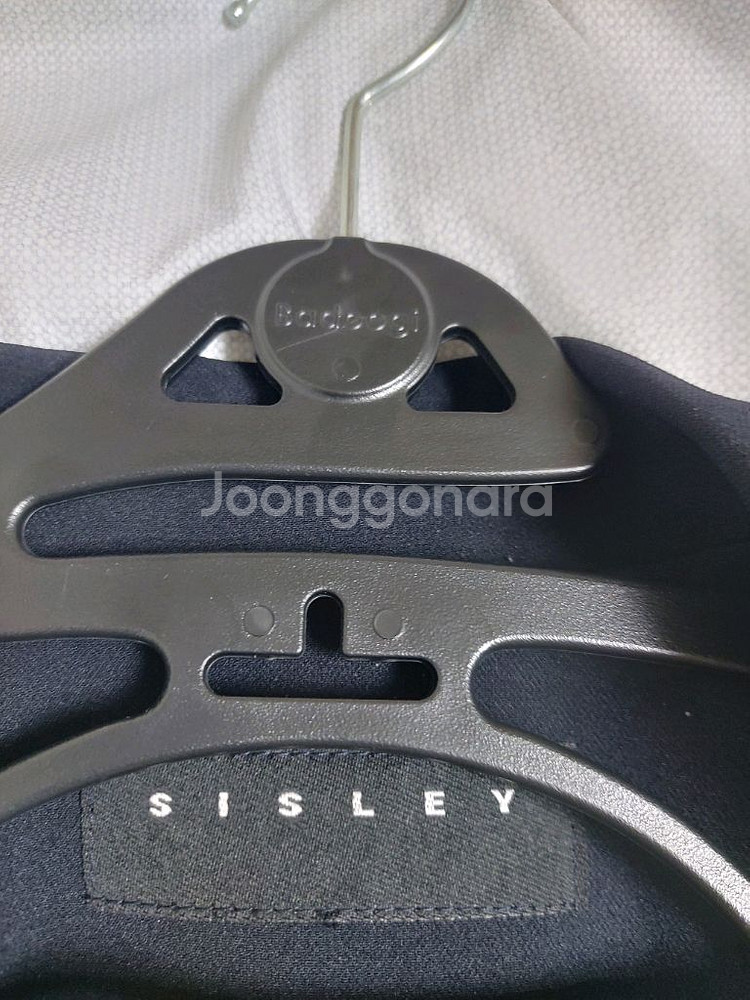 시슬리 봄가을 블랙롱자켓55--3