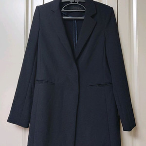 시슬리 봄가을 블랙롱자켓55