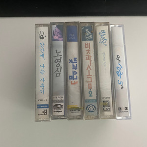 카세트 테이프 빛과소금, 노영심, 강산에