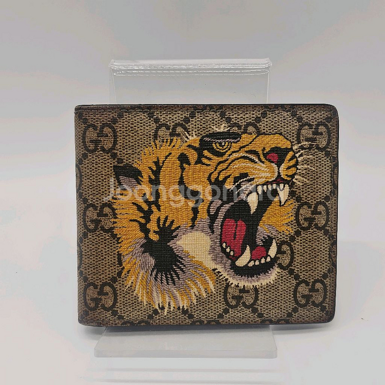 정품 구찌 타이거 반지갑--1