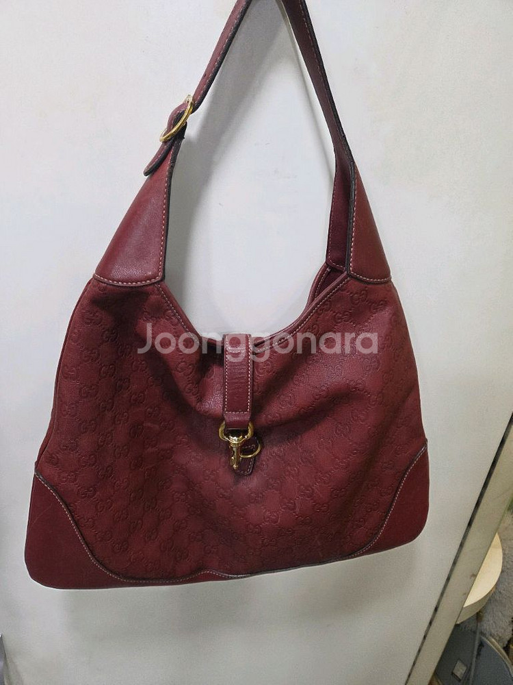 구찌 재키 숄더백--0