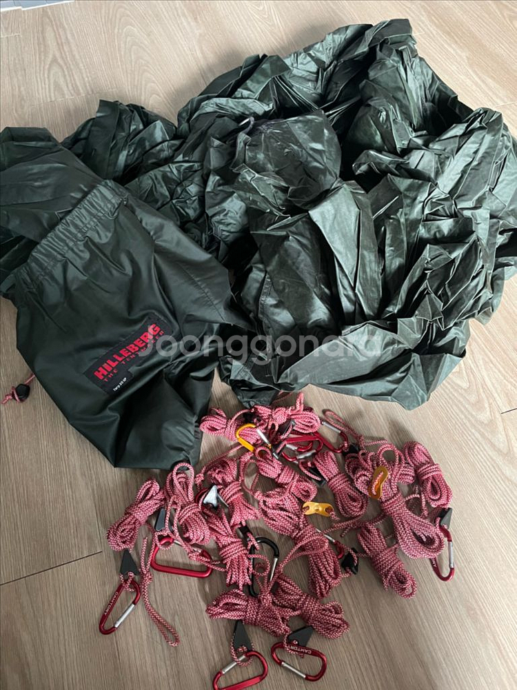 힐레베르그 20XP 그린+NIP폴대--2