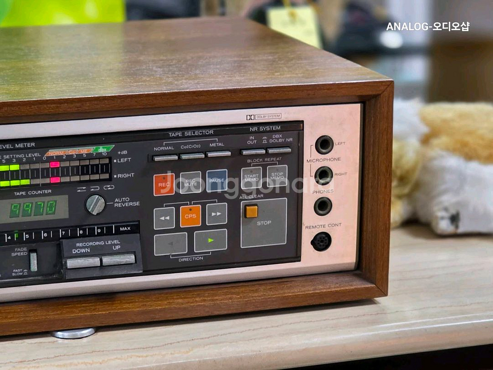 티악 95RX 빈티지 카세트데크--5