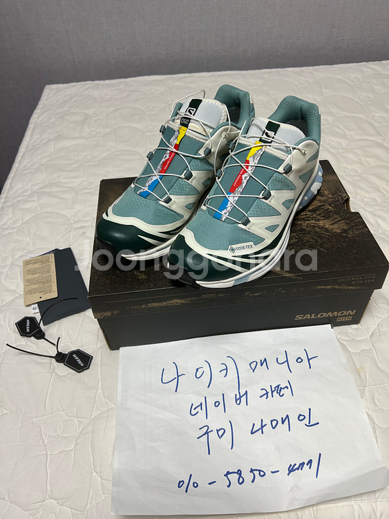 275 살로몬x키스 XT-6 고어텍스 트레일 폰데로사--0