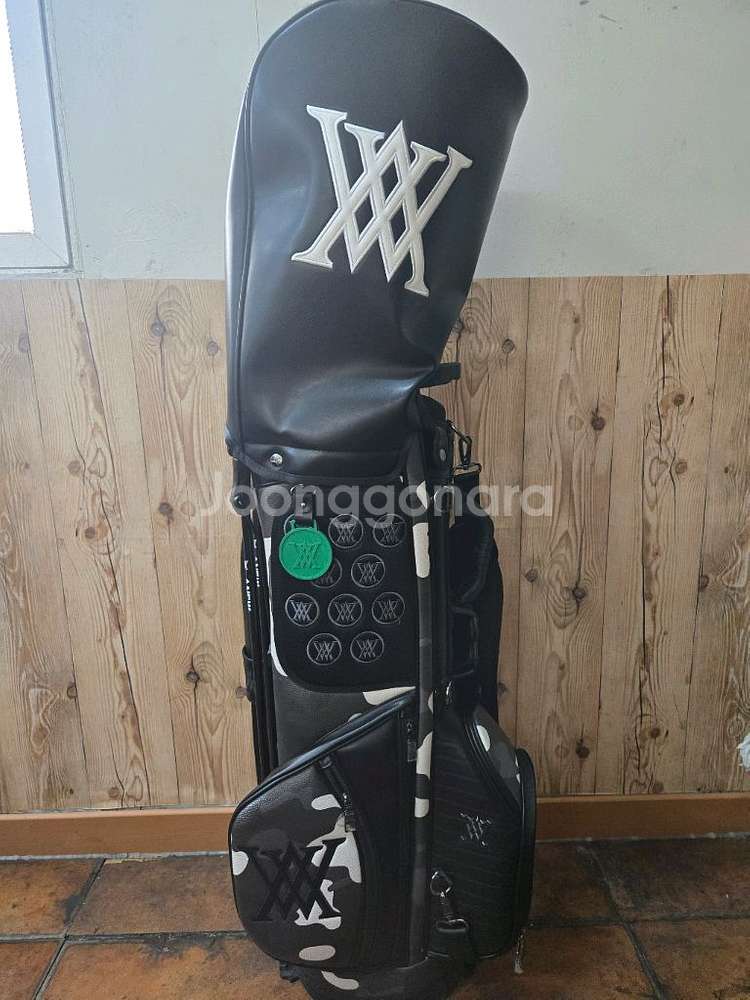 어뉴 인디카모 블랙 스탠드캐디백 팝니다--0