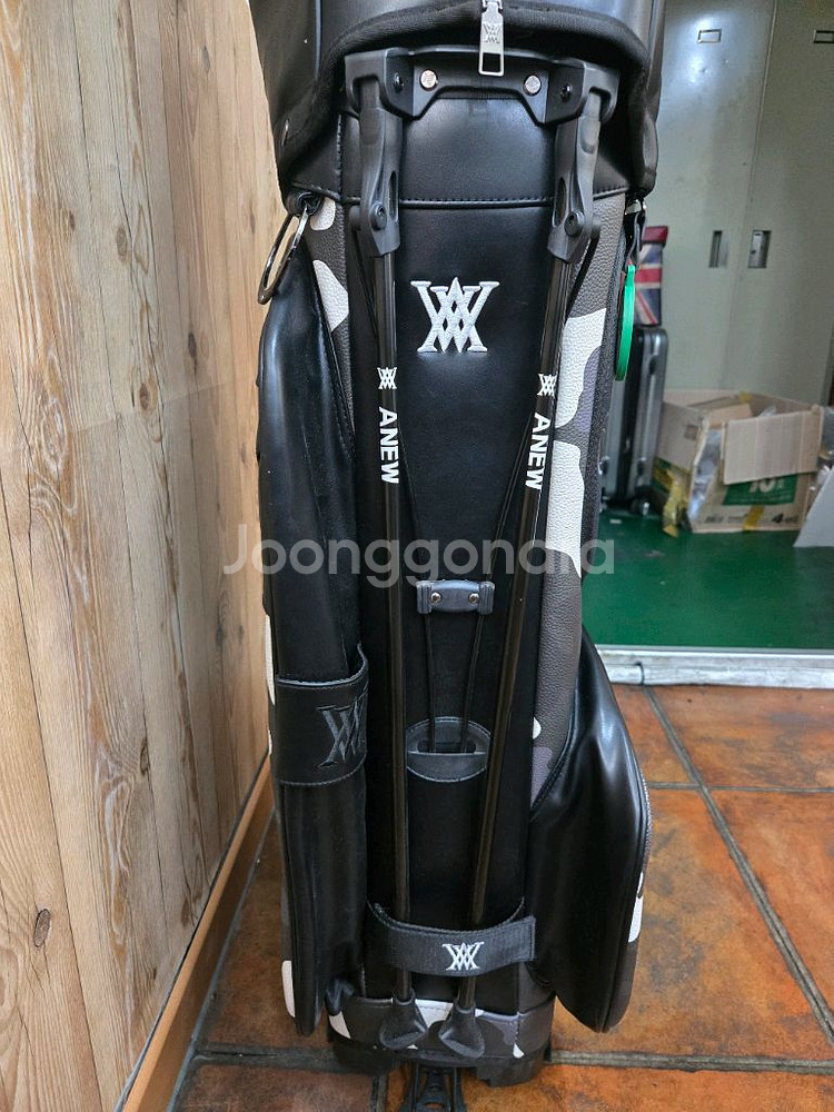 어뉴 인디카모 블랙 스탠드캐디백 팝니다--3