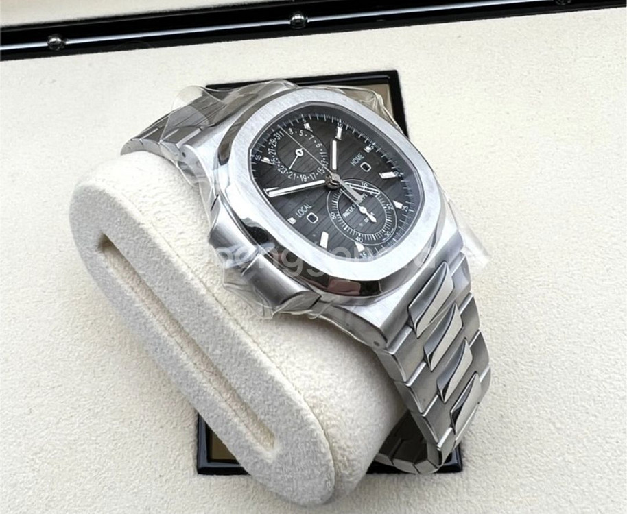 파텍필립 5990 22 년식 국내 판 다크 그레이 스틸--2