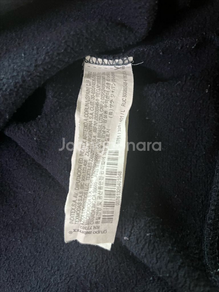 자라 남자 후드티셔츠 100 L 남성가을 스웨트 후디--4