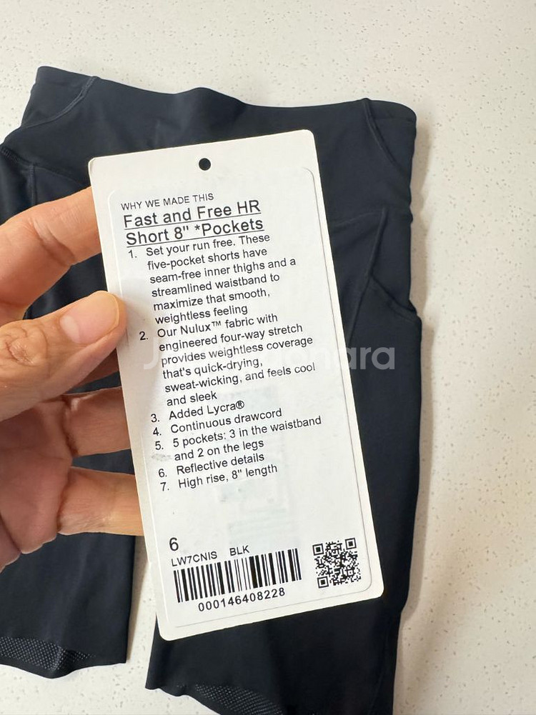 패스트 앤 프리 하이라이즈 쇼츠 8인치5 포켓--8