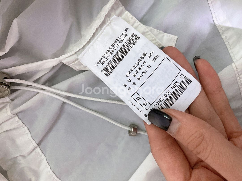 (L)지포어G/FORE골프여자빅로고후드바람막이자켓--8