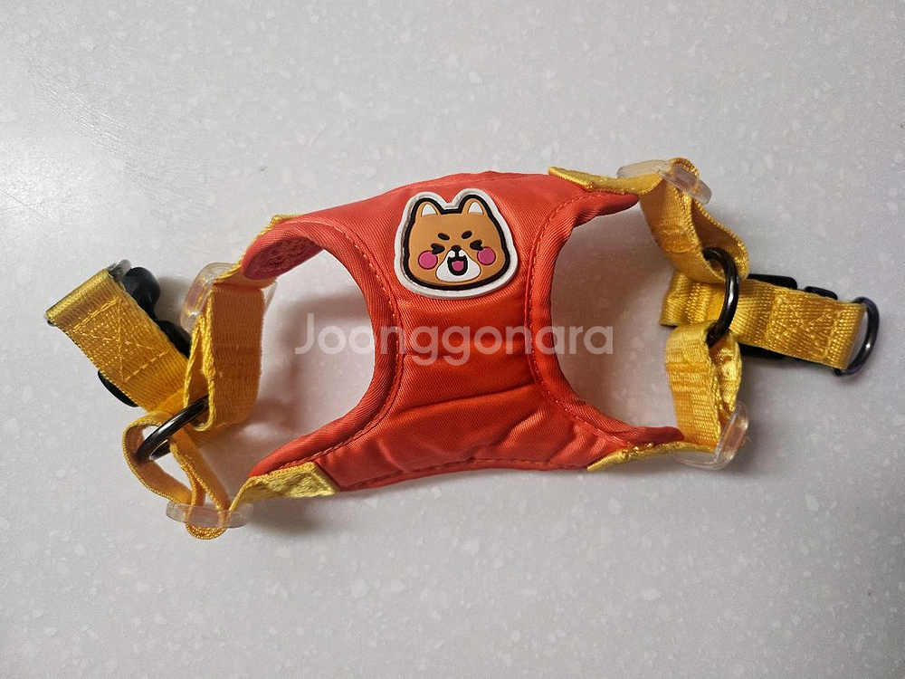 새상같은 쉬즈곤 오렌지 하네스 S 사이즈 판매해요--0