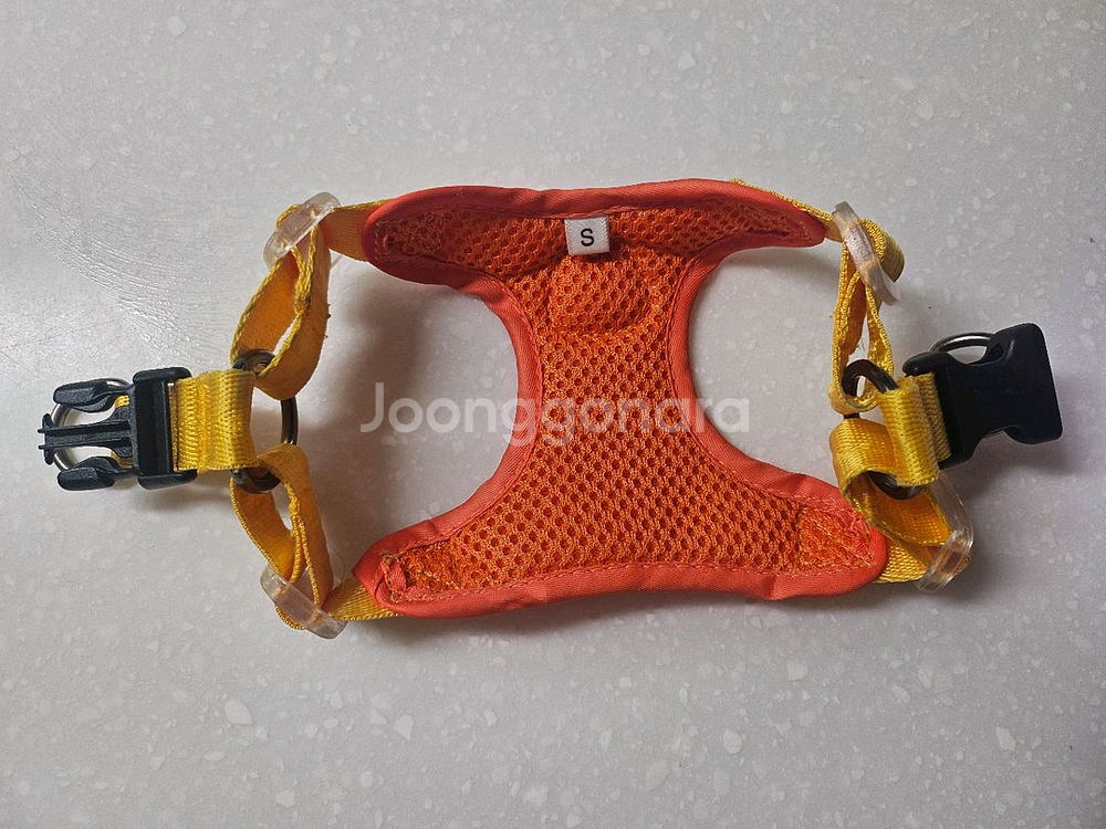 새상같은 쉬즈곤 오렌지 하네스 S 사이즈 판매해요--1