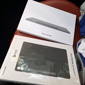 갤럭시 탭 S9 FE+ 128GB 그레이 색상입니다-