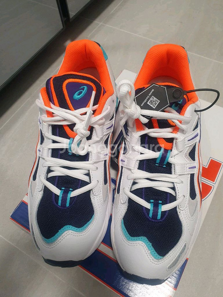 아식스 젤카야노 270 미드나잇화이트 새상품--4