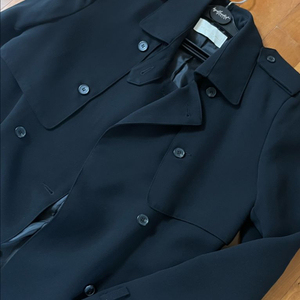 알러뷰쏘머치 블랙 트렌치코트