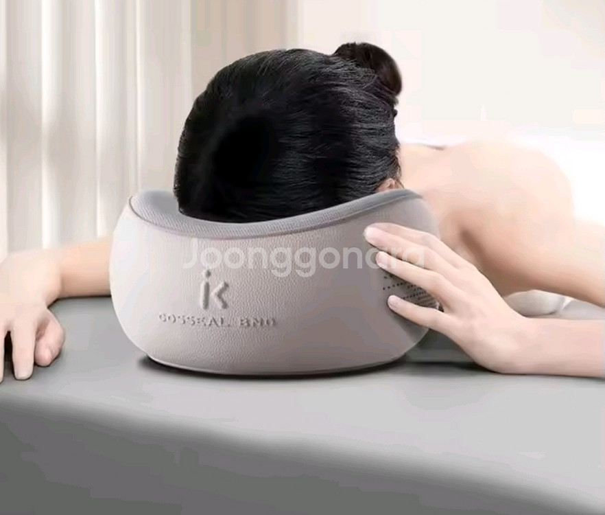 미사용)GOSSEAL BMG 뷰티 베드 필로우 마사지베--0