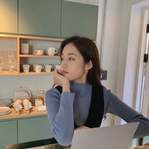 니트+뷔스티에 원피스 세트