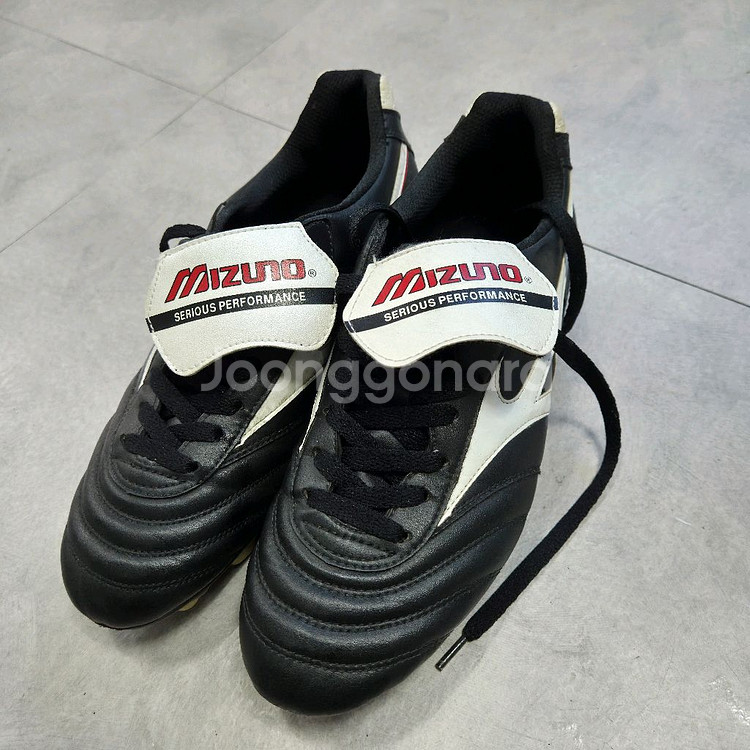 미즈노 모렐리아 클럽 MD 캥거루가죽 축구화 270--0