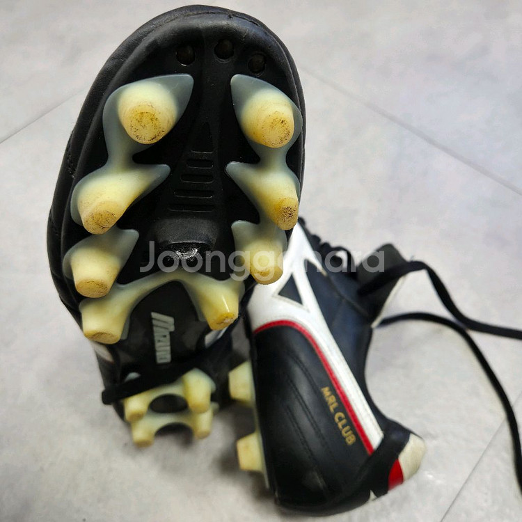 미즈노 모렐리아 클럽 MD 캥거루가죽 축구화 270--2