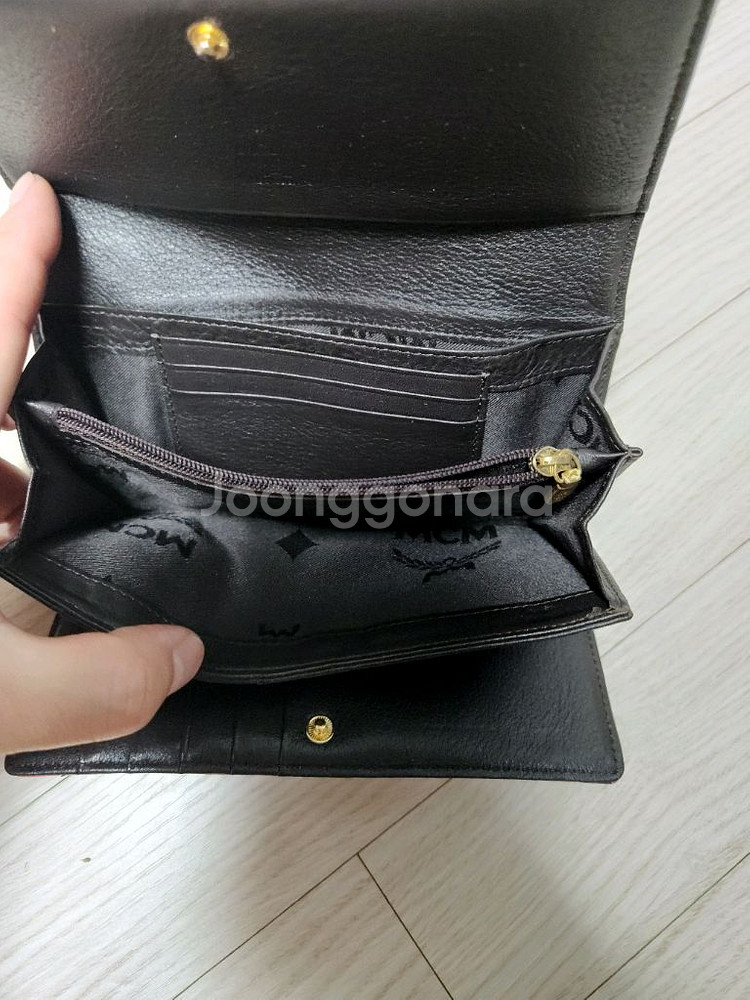 MCM 핑크 레오파드 / 호피 장지갑 [희귀]--3