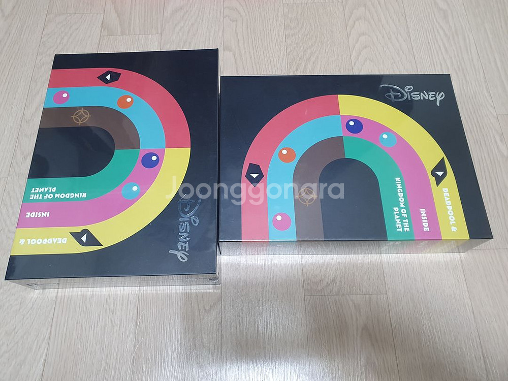 CGV 디즈니 컬러런 완주 패키지 씰링 미개봉품 판매--0