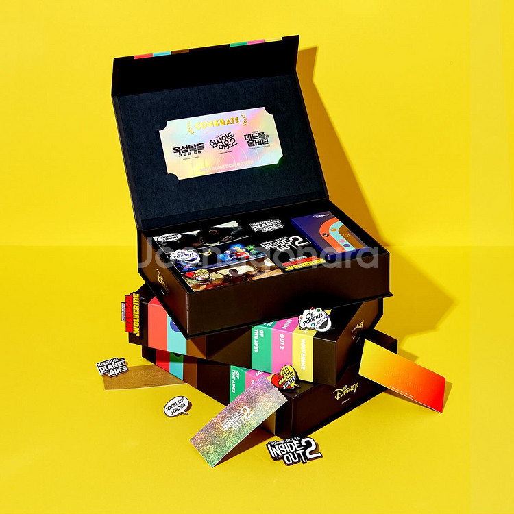 CGV 디즈니 컬러런 완주 패키지 씰링 미개봉품 판매--8